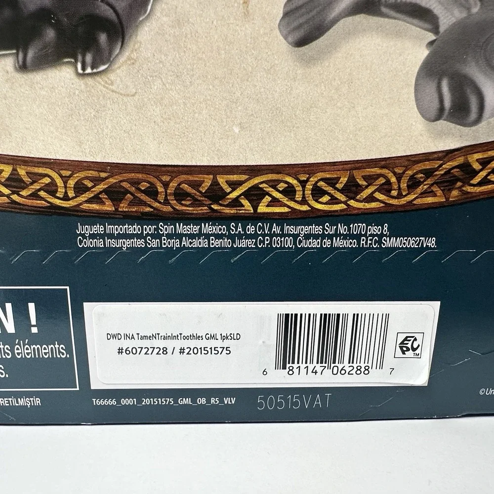 How to Train Your Dragon Interactive Toothless Dragon Figure Tame Train Sounds